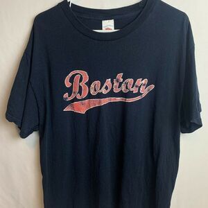 Vintage Cheers Boston TV Show Sitcom Red Sox Navy Tennessee River T-Shirt Medium